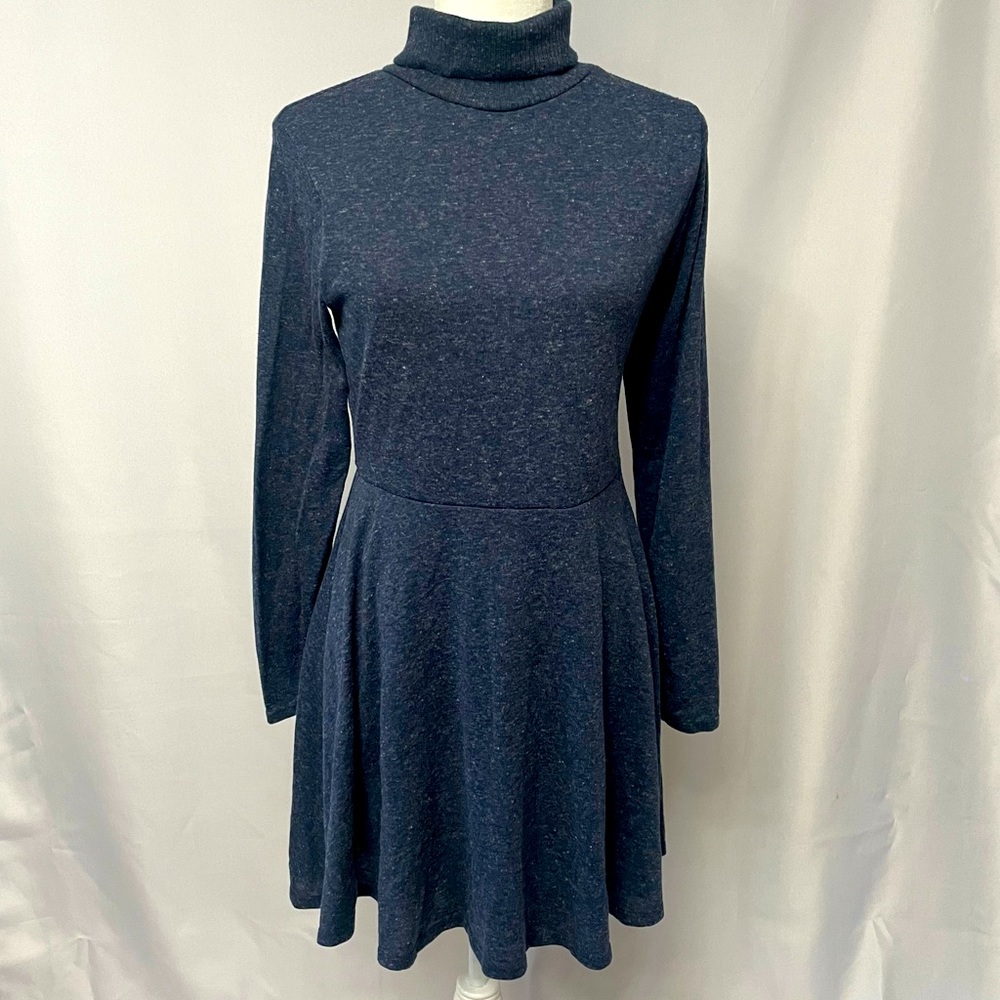 Knit Turtleneck Dress